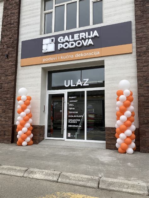 Nova Lokacija Prodavnice Galerije Podova U Galerija Podova