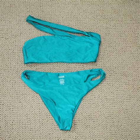 Jade Swim Matching Bikini Bottom M Top S Depop