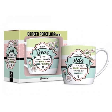 Comprar Caneca Porcelana Urban F Em Deus Ml Brasfoot