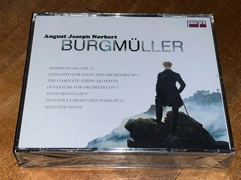 Burgmüller Orchestral And Chamber Music Pourpre 4 Cd New Sealed Ebay