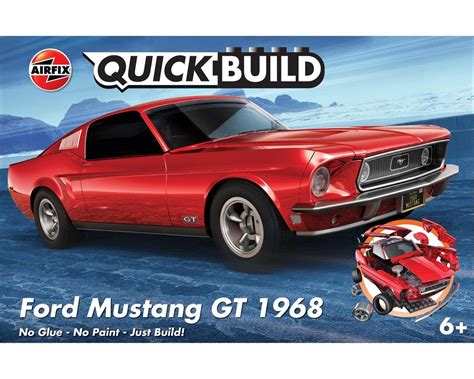 Airfix Ftb Quickbuild Ford Mustang Gt Arxj Hobbytown