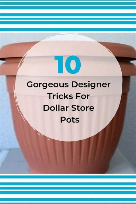 Easy Diy Dollar Store Planter Makeover Ideas Artofit