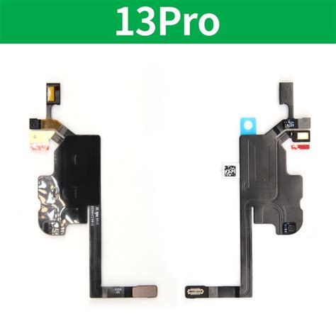 13Pro-Ear Динамик Пустой гибкий кабель с микросхемой для iPhone 15 11 ...