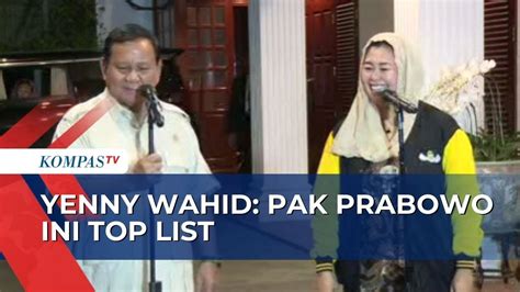 Yenny Wahid Minta Agar Pendamping Prabowo Berasal Dari Kalangan Anak