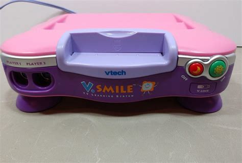 VTECH V.SMILE LEARNING SYSTEM / CONSOLE WITH CONTROLLER PINK COLOR | #1950581335