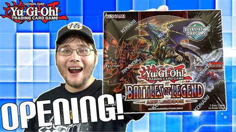 NEW Yu Gi Oh Battles Of Legend Armageddon Unboxing YouTube