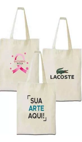 16 Sacolas Ecobag 30x40 Personalizadas Frete grátis