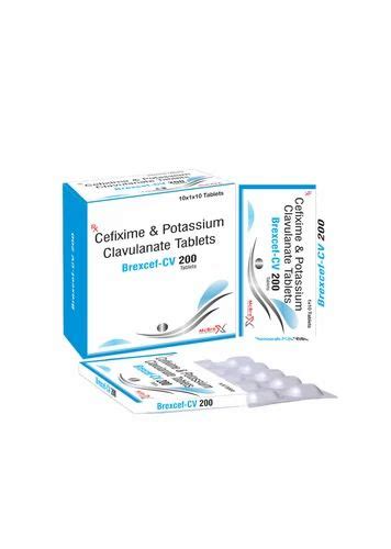 Cefixime Mg Clavulanic Acid Mg At Rs Box Cefixime Tablet