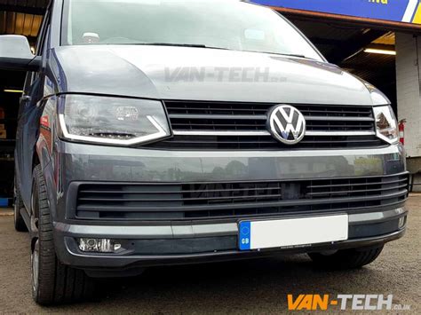 VW Transporter T6 LED DRL Light Bar Headlights Dynamic Indicators