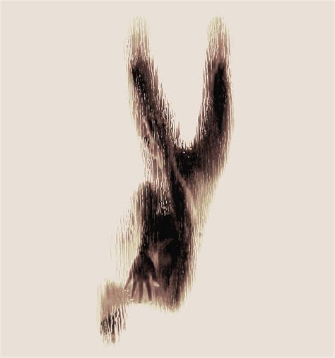 Naked Silhouette Alphabet Anastasia Mastrakouli