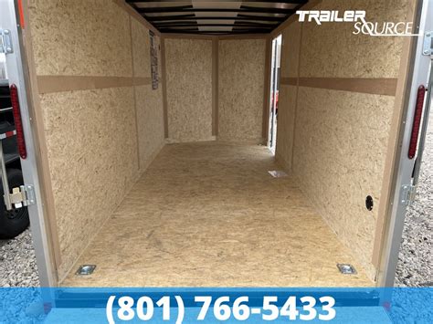 2024 American Hauler Arrow Deluxe 7x16 Tandem Axle Enclosed Cargo Trailer 70 Interior 7k