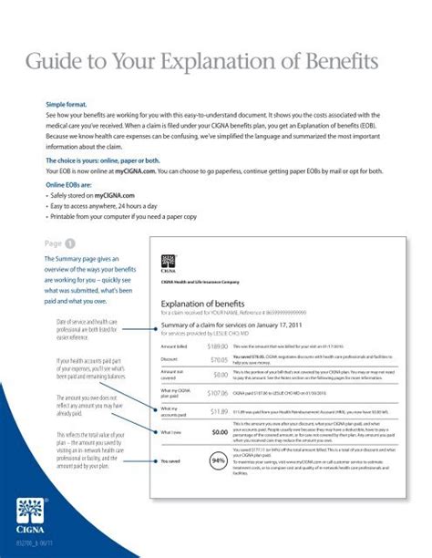 How To Read Your Eob