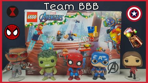 LEGO MARVEL AVENGERS ADVENT CALENDAR Mini Figures And Mini Builds