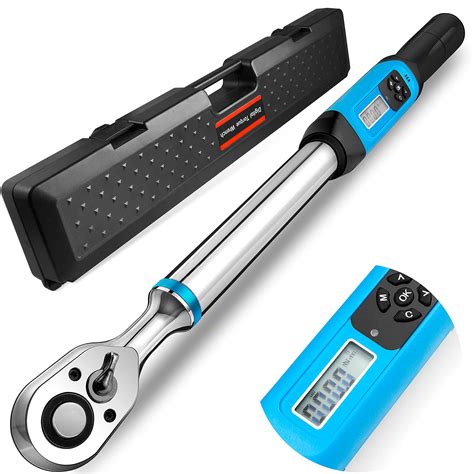 Buy GOEHNER S 1 2 Drive Digital Torque Wrench 12 5 250 Ft Lb 17 340