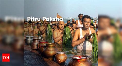 Shradh Paksha Pitru Paksha 2023 Dates Rituals And Significance Times Of India