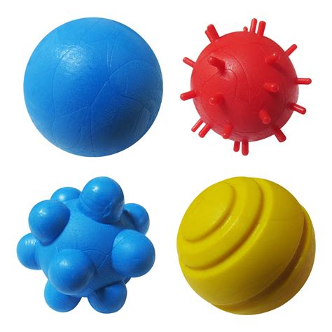 Brinquedo Bola Cravo Maciça Colorida para Cachorro Cães Pet 45mm 55mm