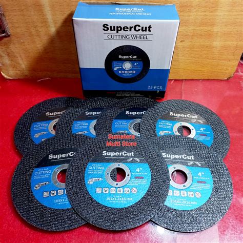 Jual Supercut Cut Off Inchi Mata Gerenda Potong Tipis Mm Mata