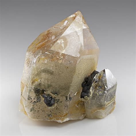 Quartz With Arsenopyrite Inclusions Sphalerite Muscovite Minerals