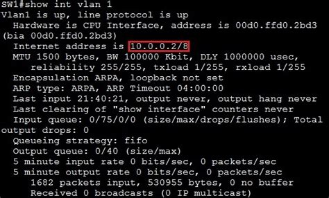 Assign The Switch IP Address CCNA