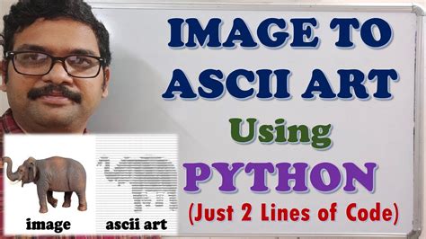 Image To Ascii Art Using Python Ascii Art Using Python Images