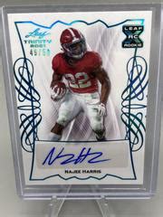 Najee Harris Platinum BA NH1 Prices 2021 Leaf Trinity Signatures