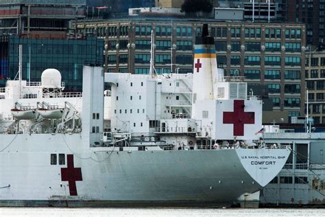 Hospital Ship USNS Comfort to Start Accepting COVID-19 Patients