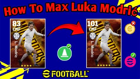 How To Train L Modric Max Level In EFootball 2024 Efootball Points