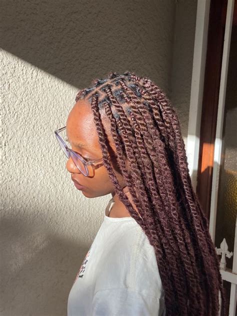 Pin By Kenna Mcwilliams On Hair Ideas Kinky Twists Hairstyles Marley