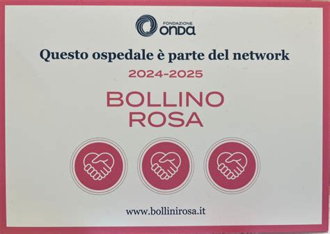 Salute Di Genere Premiato Con Tre Bollini Rosa Lospedale Vittorio