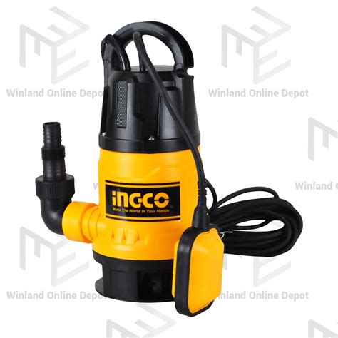 Ingco By Winland Vortex Seawage Submersible Pump W Hp Spd