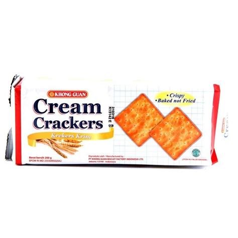 Jual Khong Guan Cream Crackers G Shopee Indonesia