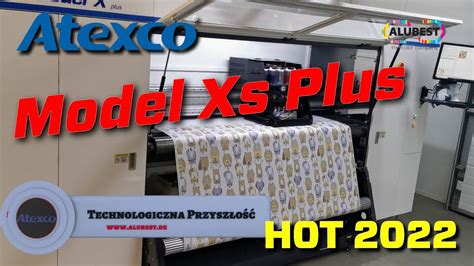 Atexco Model Xs Plus The Latest Sublimation Printer From Atexco