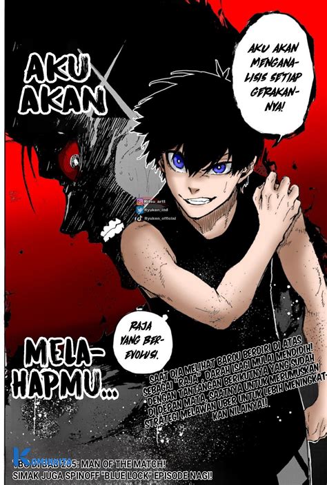 Baca Blue Lock Chapter 204 Bahasa Indonesia - KomikKita