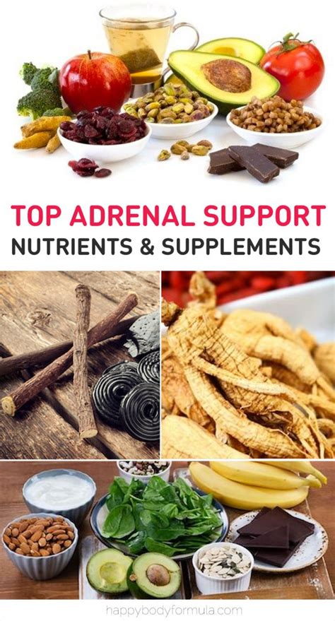 Top 10 Adrenal Support Supplements & Foods – Happy Body Formula