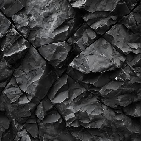 Premium Photo | Dark Textured Stone Wall for Background or Design Element