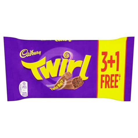 Cadbury Twirl 31 Free Chocolate Bar 136g At Mighty Ape Nz