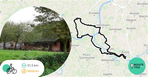 Knooppunt Km Recreatieve Fietsroute Routeyou