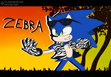 Zebra Sonic by FlameHeart87 on DeviantArt