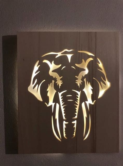 Elephant Par Matindetempete Art En Bois Illustration De M Tal