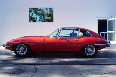 Jaguar Xke E Type Series Ii Black Leather Stock For Sale