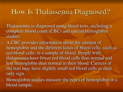 Ppt What Is Thalassemia Powerpoint Presentation Free Download Id4262130