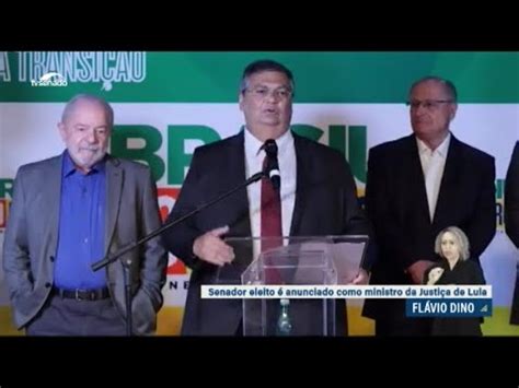 Senador eleito Flávio Dino é anunciado ministro da Justiça do governo