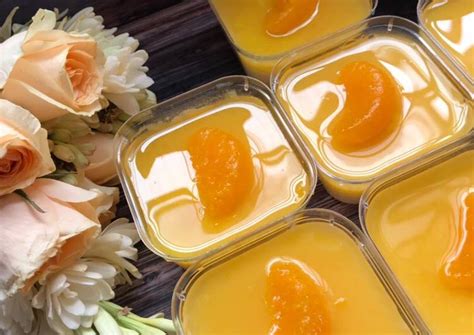 Resep Puding Jeruk Susu