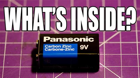 Whats Inside A 9v Battery