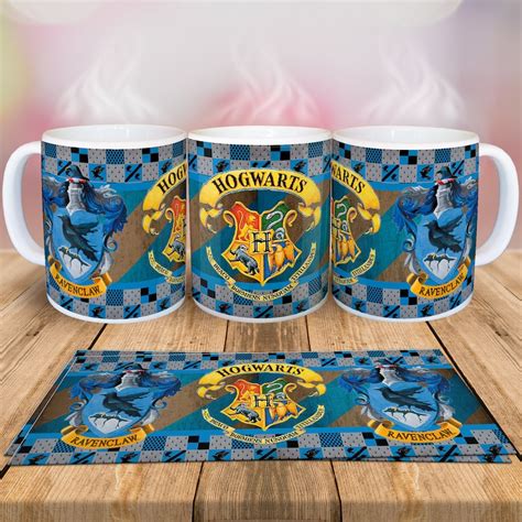 Harry Potter Mug Template Design Sublimation Mugs Hogwarts Etsy