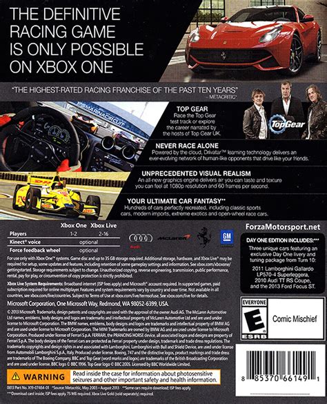 Forza Motorsport Limited Edition Gameplanet