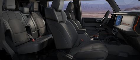 2023 Ford Bronco® SUV | Interior Features