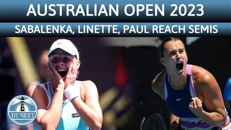 Australian Open Sabalenka Linette Paul Reach Semi Finals Dt Next