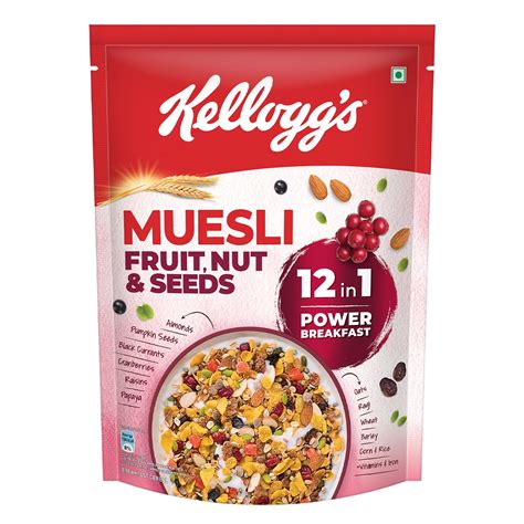 Buy Kellogg S Muesli Fruit Nut G In Power Breakfast India