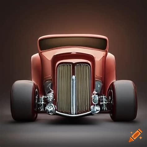 Photograph Of A Highly Detailed Zz Top Hot Rod